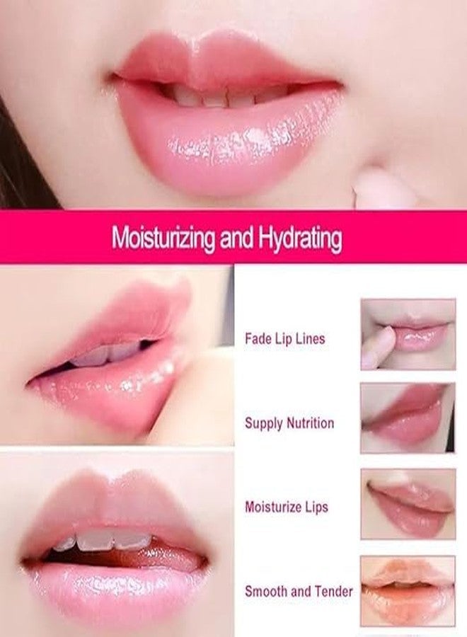 Flygon Anti-Aging Collagen Lip Patches - Hydrating Lip Mask with Hyaluronic Acid & Vitamin E - Plumping Gel Patches for Dry, Cracked Lips for Unisex (Pack Of 2) - Image 5